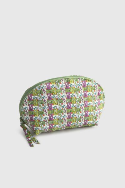 Vera Bradley Quilted Cotton Mini Dome Pouch In Ribbon Plaid, Women's At Urban Outfitters In Multi