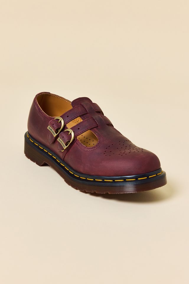 Dr. Martens Women's 8065 Leather Mary Jane Shoes #3
