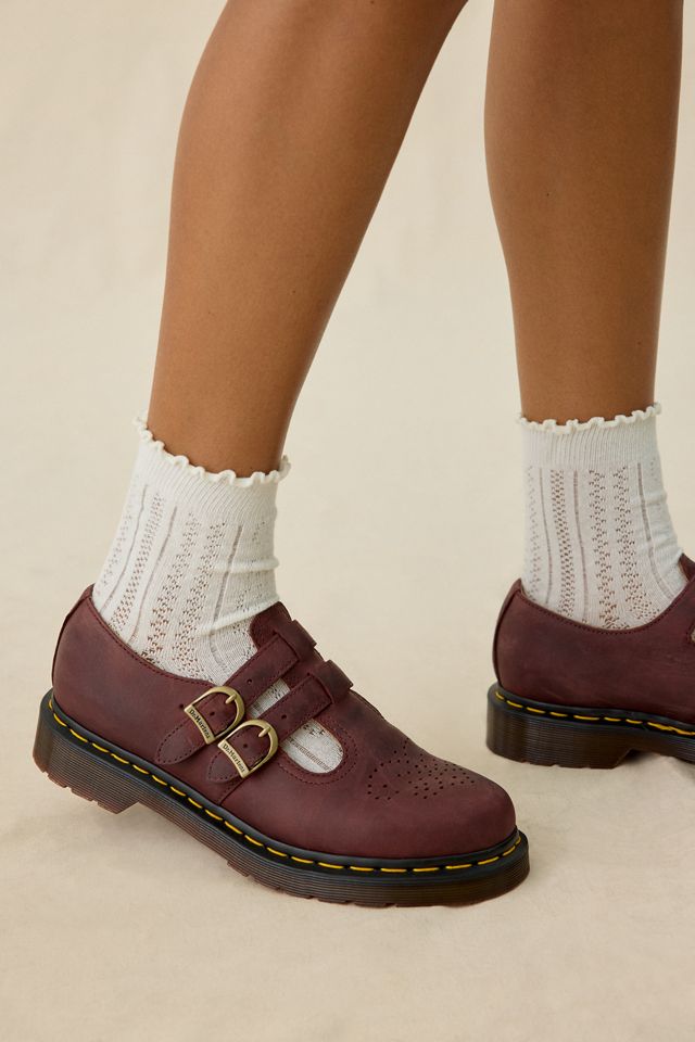 Dr. Martens Women's 8065 Leather Mary Jane Shoes | Urban Outfitters