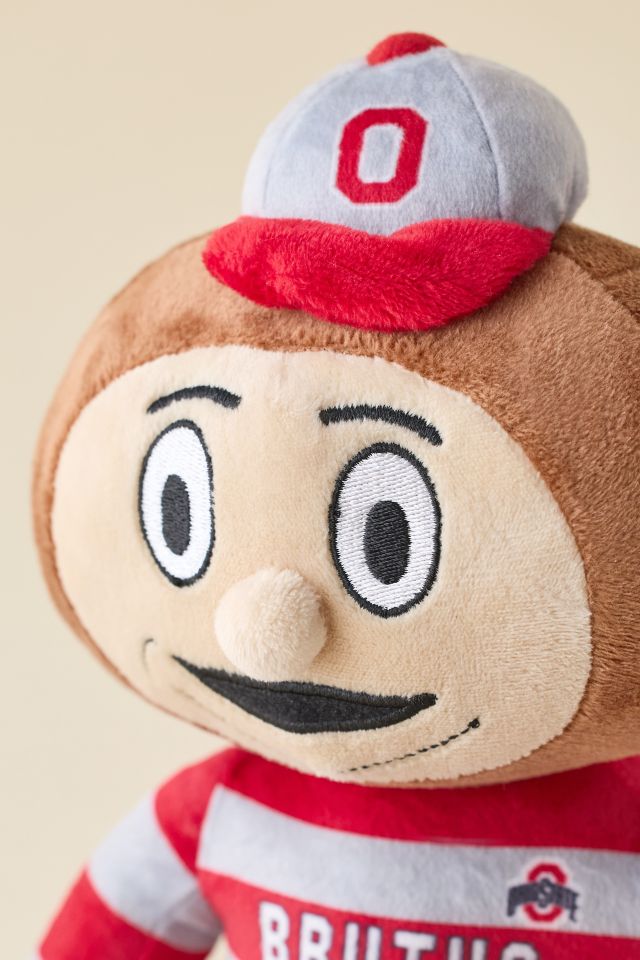 Ohio State University Brutus 14-Inch Mascot Plushie #1