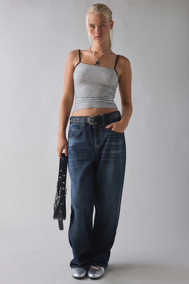 ReMADE By UO Remnants Striped Knit Cropped Cami #2