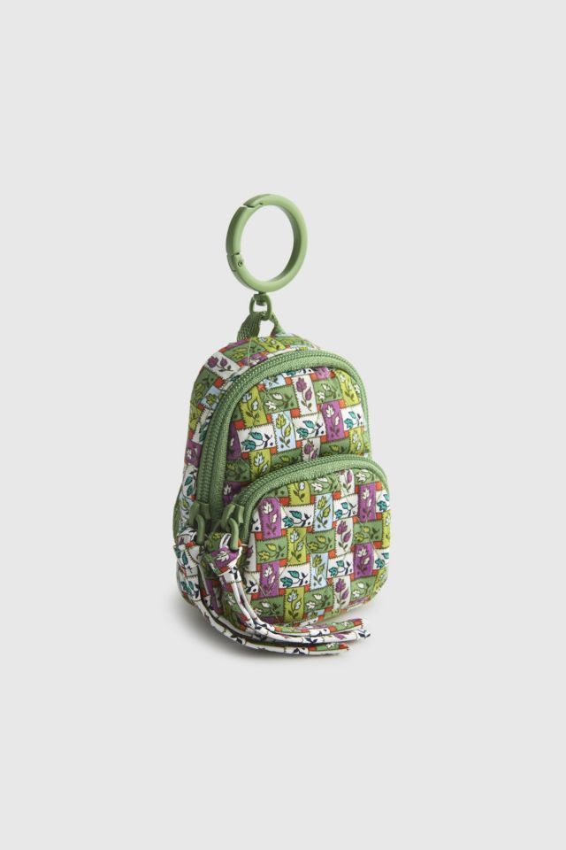 Vera Bradley Quilted Mini Bancroft Backpack Keychain #1