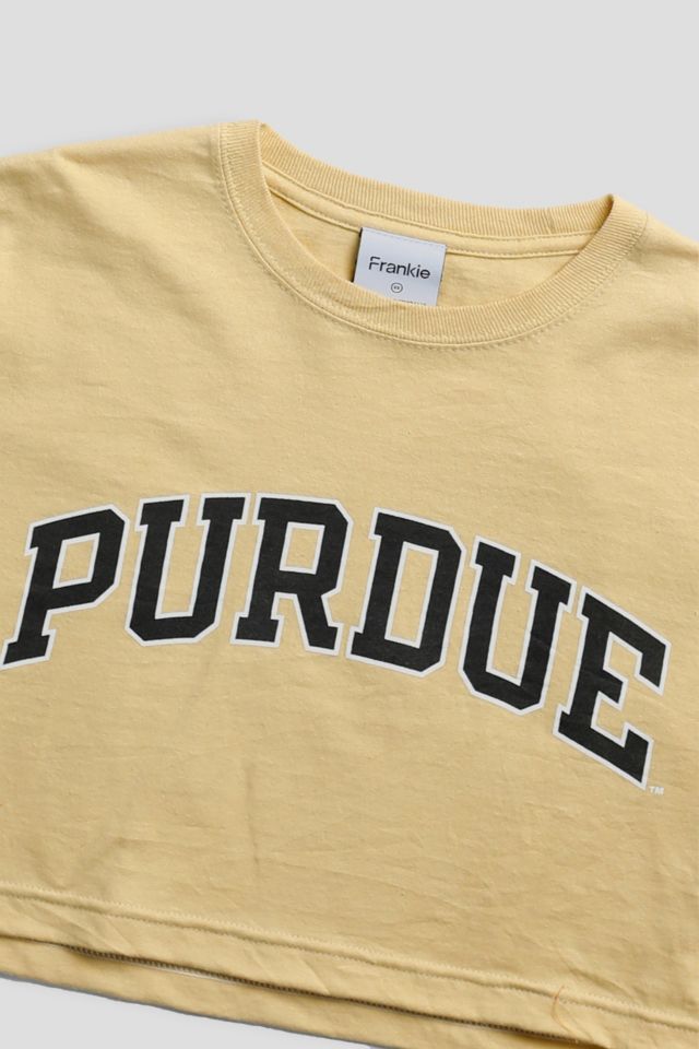 Frankie Collective Rework Purdue Crop Tee 001 #1