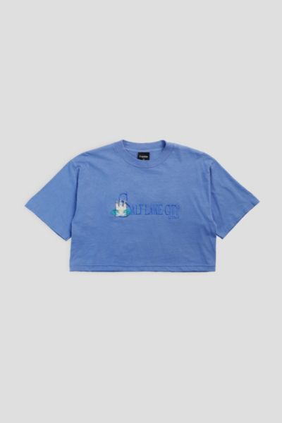 Frankie Collective Rework Salt Lake City Crop Tee
