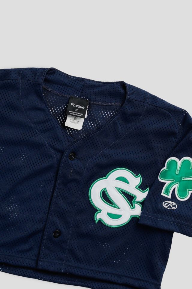 Frankie Collective Rework Crop Baseball Jersey 001 #1