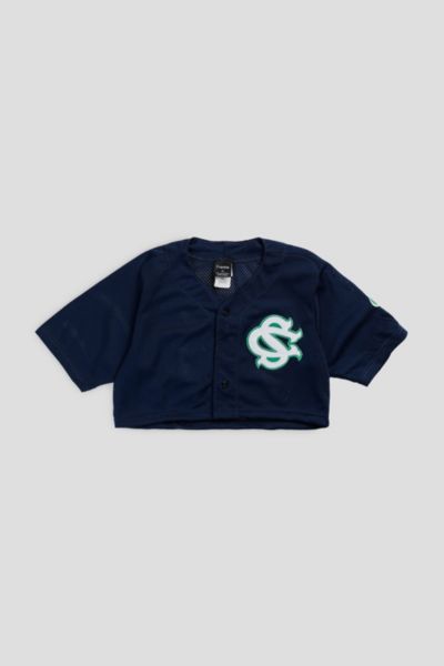 Frankie Collective Rework Crop Baseball Jersey 001