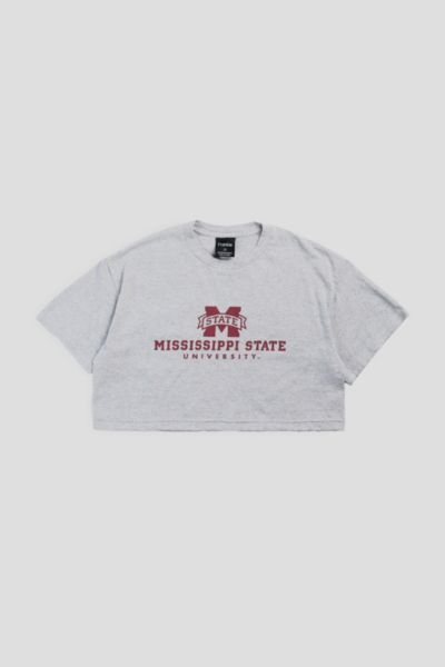 Frankie Collective Rework Mississippi State University Crop Tee