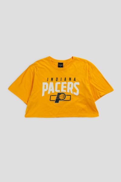 Frankie Collective Rework Indiana Pacers NBA Crop Tee 002