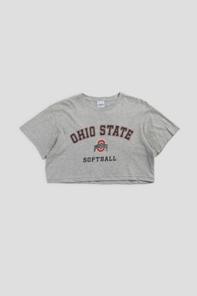 Frankie Collective Rework Ohio State Softball NCAA Crop Tee