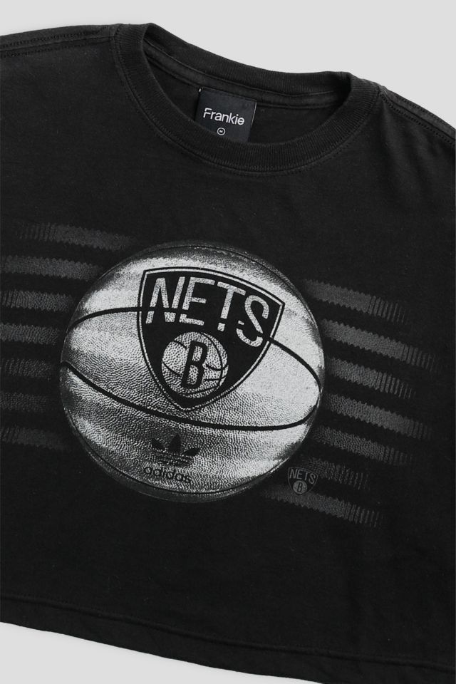 Frankie Collective Rework Brooklyn Nets NBA Crop Jersey #1