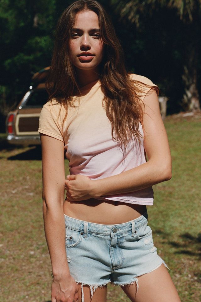 Short en denim effiloché Georgie BDG #6