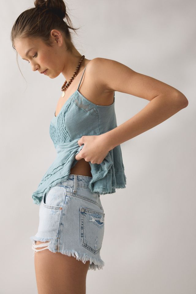 Short en denim effiloché Georgie BDG #2