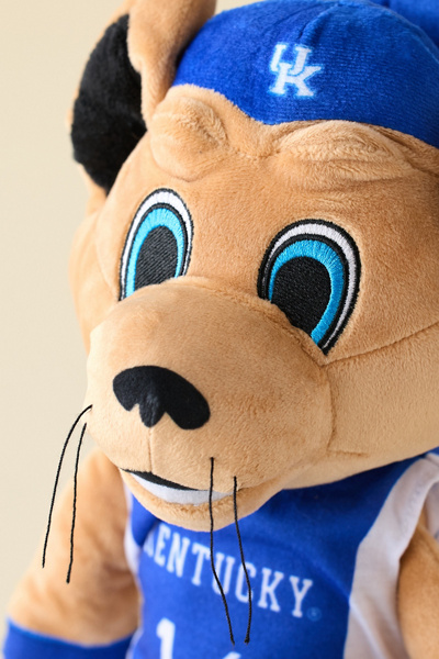 University Of Kentucky Wildcats Scratch 14-Inch Mascot Plushie