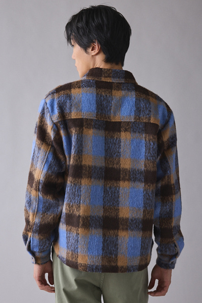 Kuwalla Tee Snap Front Plaid Overshirt