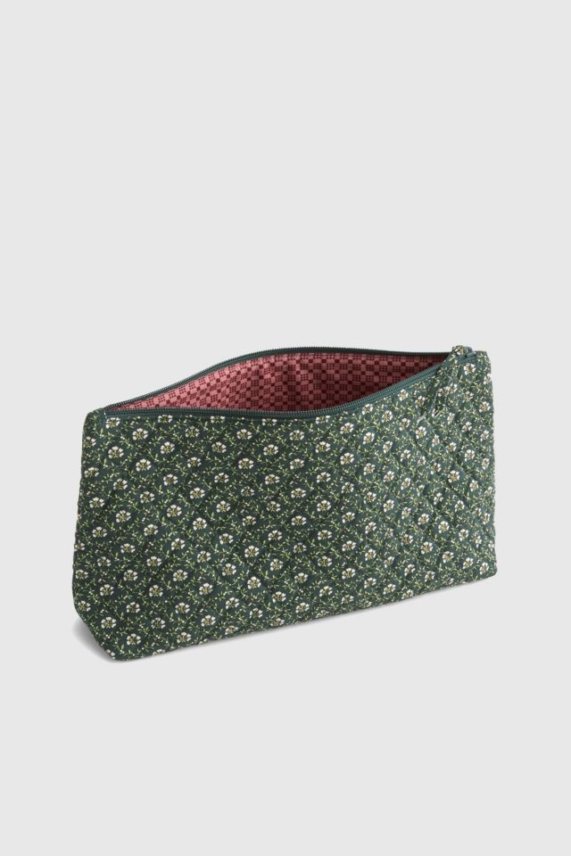 Vera Bradley Quilted Cotton Large Pouch #1