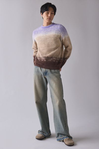 Kuwalla Tee Gradient Knit Crew Neck Sweater