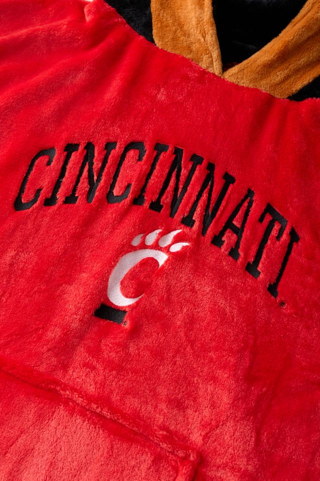 University Of Cincinnati Bearcats Snugible Blanket Hoodie Sweatshirt & Pillow #2