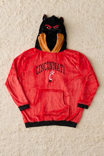 University Of Cincinnati Bearcats Snugible Blanket Hoodie Sweatshirt & Pillow