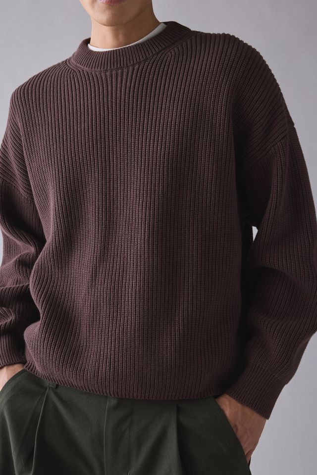 Kuwalla Tee Knitted Box Crew Neck Sweater #1