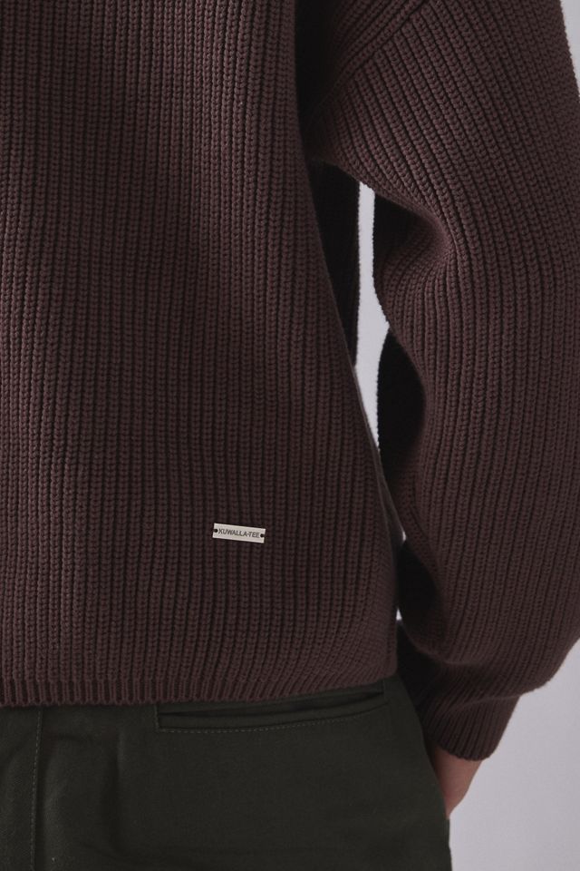 Kuwalla Tee Knitted Box Crew Neck Sweater #4