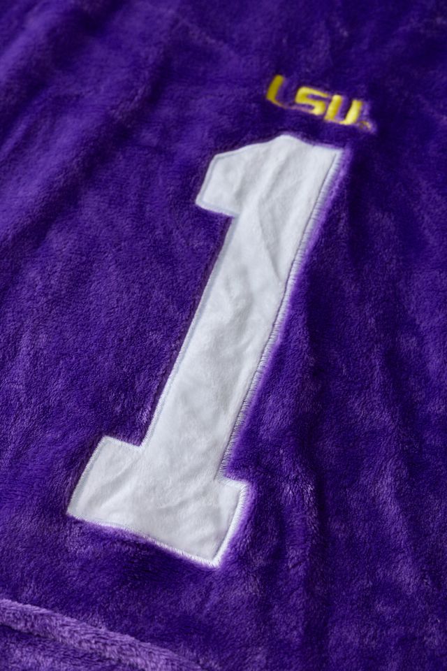 Louisianna State University Mike The Tiger Snugible Blanket Hoodie Sweatshirt & Pillow #4