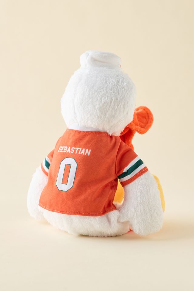 University Of Miami Sebastian The Ibis 14-Inch Mascot Plushie #1