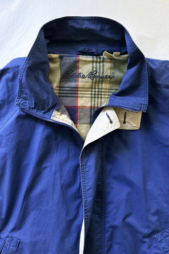 Vintage Eddie Bauer Relaxed Blue Harrington Jacket #2