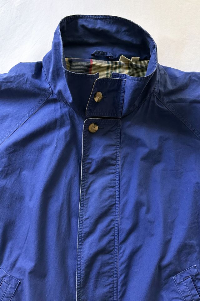 Vintage Eddie Bauer Relaxed Blue Harrington Jacket #4