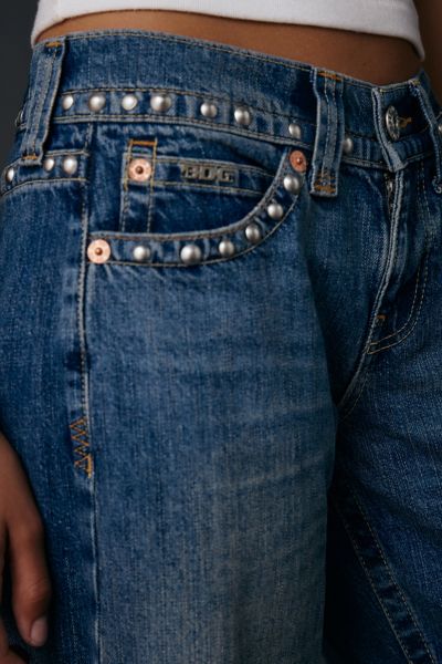 BDG Kayla Studded Low-Rise Jean