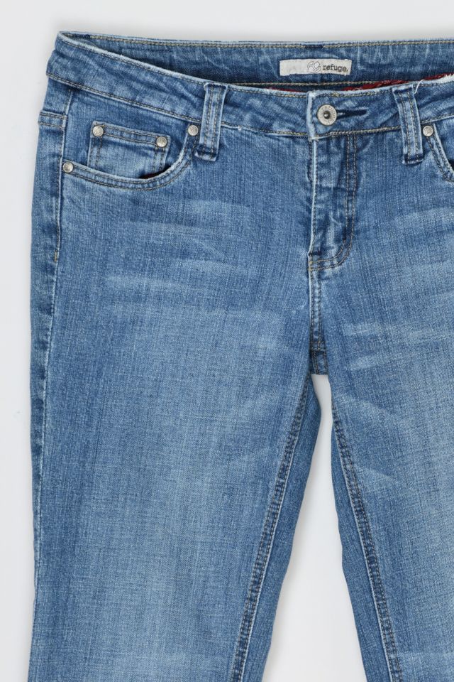 Vintage Y2k Classic Wash Boot-Cut Jeans #1