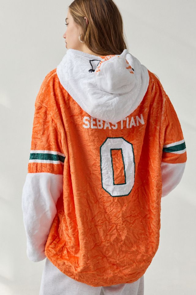 University Of Miami Sebastian Snugible Blanket Hoodie Sweatshirt & Pillow #3