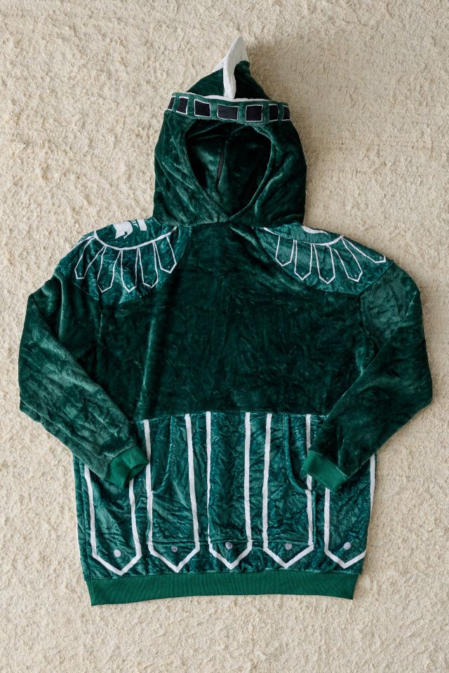 Michigan State University Sparty Snugible Blanket Hoodie Sweatshirt & Pillow #1
