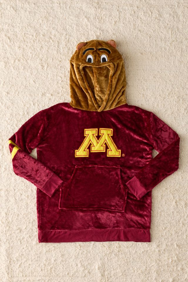 University Of Minnesota Gophers Snugible Blanket Hoodie Sweatshirt & Pillow #1