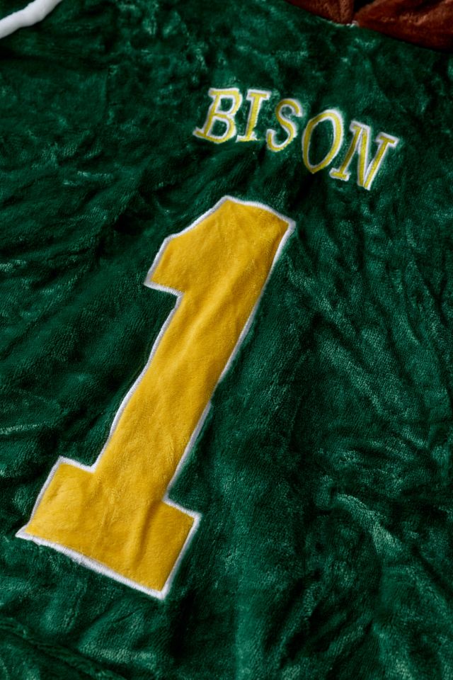 North Dakota State University Bison Snugible Blanket Hoodie Sweatshirt & Pillow #2