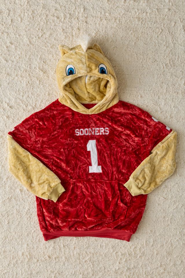 University of Oklahoma Boomer Snugible Blanket Hoodie Sweatshirt & Pillow #1