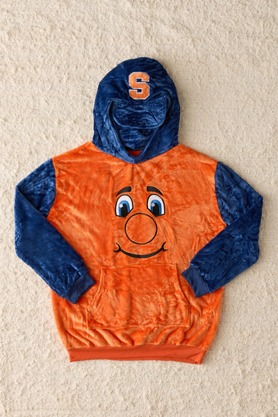Syracuse University Otto The Orange Snugible Blanket Hoodie Sweatshirt & Pillow