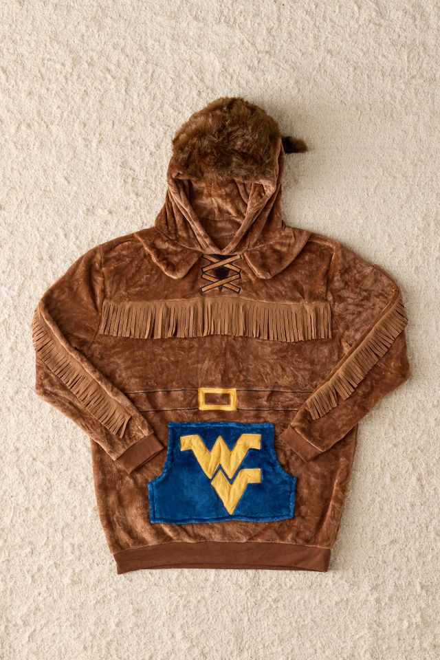 West Virginia University Mountaineer Snugible Blanket Hoodie Sweatshirt & Pillow #1