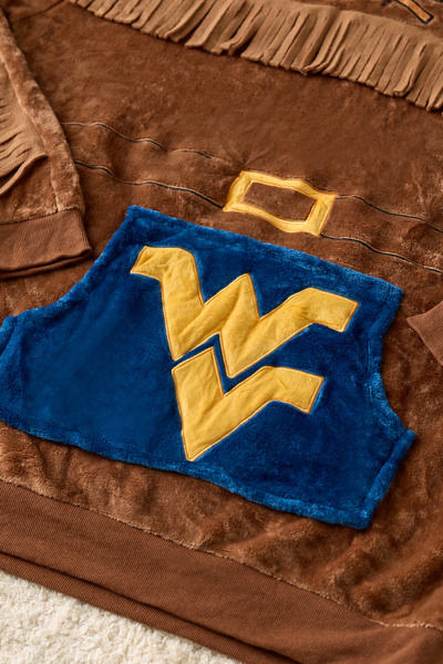 West Virginia University Mountaineer Snugible Blanket Hoodie Sweatshirt & Pillow