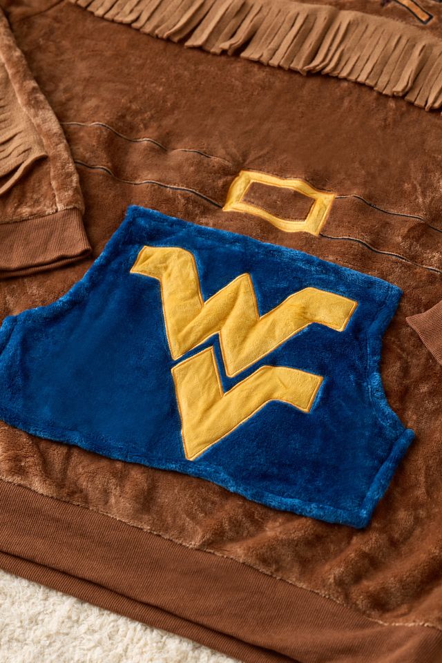 West Virginia University Mountaineer Snugible Blanket Hoodie Sweatshirt & Pillow #2