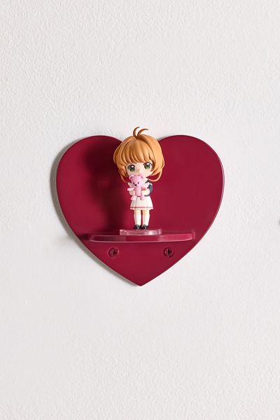 Mini Heart Shaped Wall Shelf