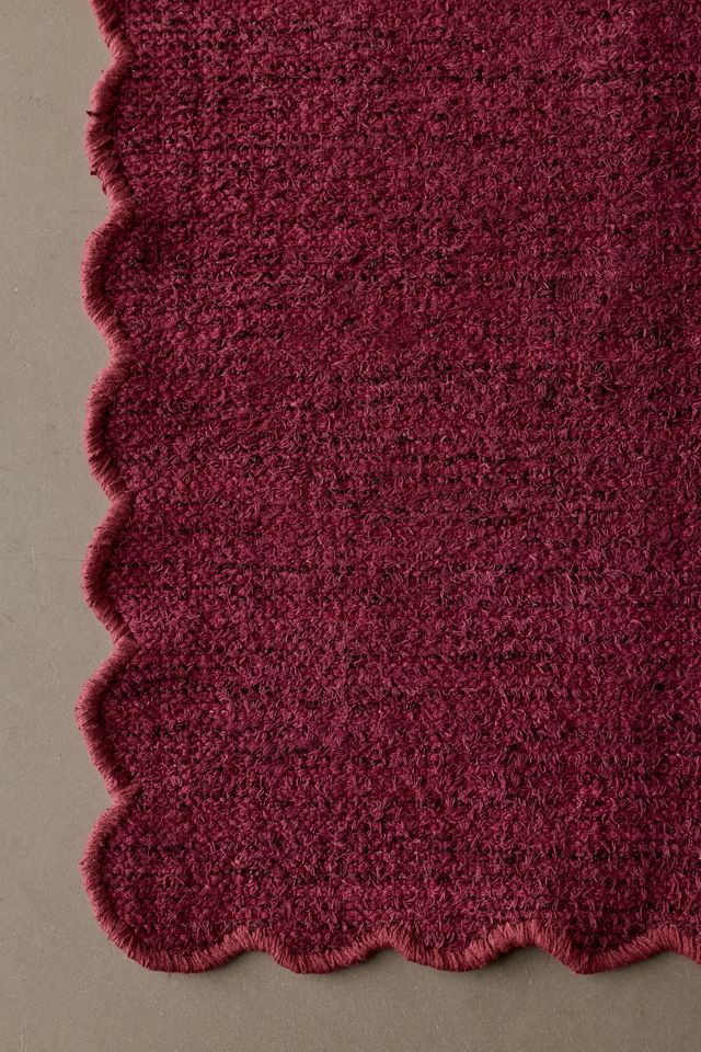 Scalloped Shag Rug #2
