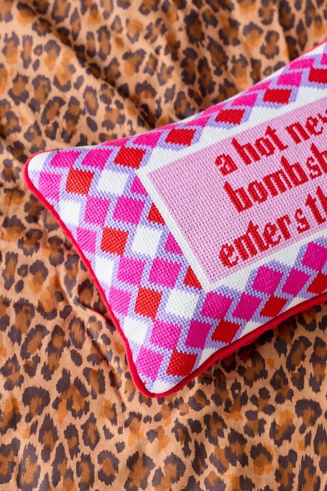 Needlepoint Throw Pillow By Furbish #1