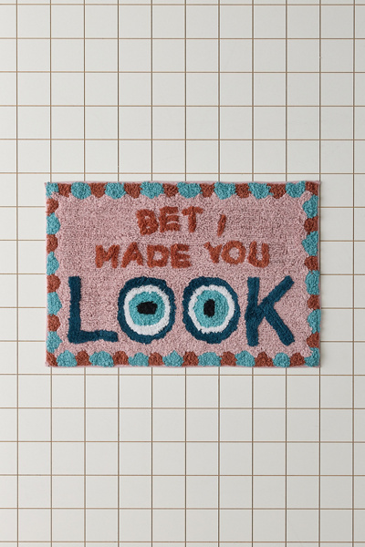 Made You Look Tufted Bath Mat By Furbish