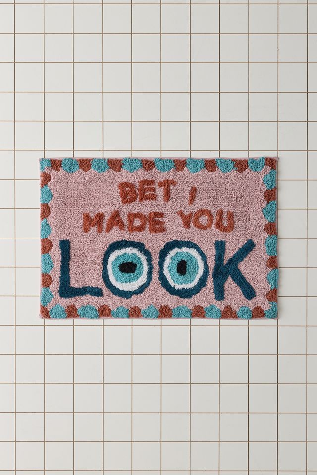 Made You Look Tufted Bath Mat By Furbish #1