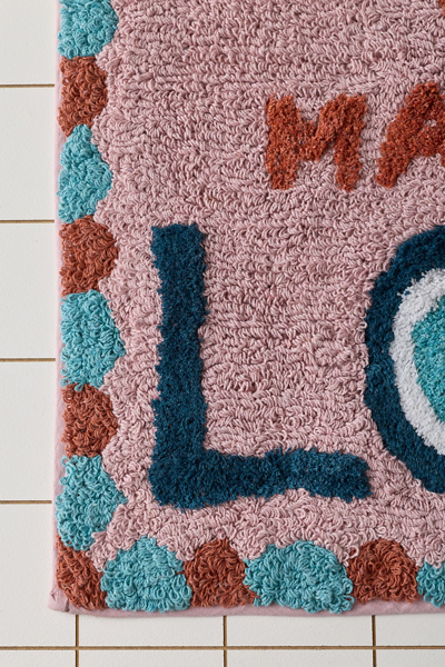 Made You Look Tufted Bath Mat By Furbish