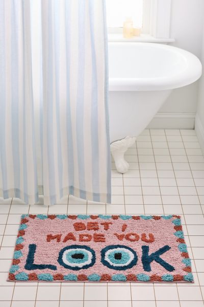 Made You Look Tufted Bath Mat By Furbish