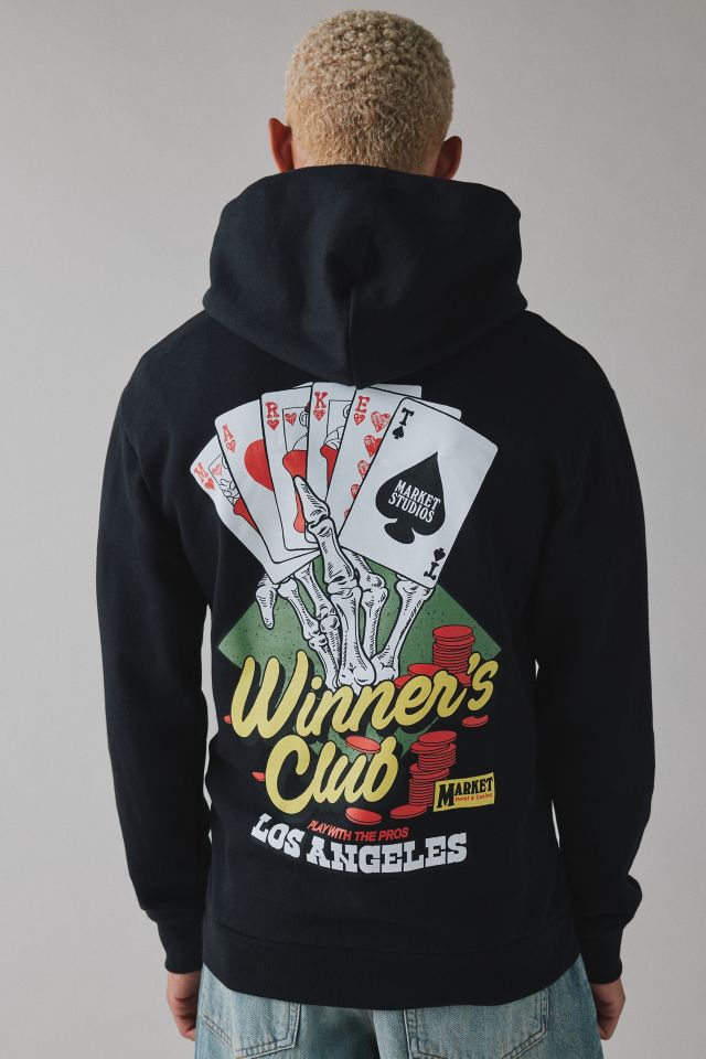 Market Winner’s Club Graphic Hoodie Sweatshirt #1