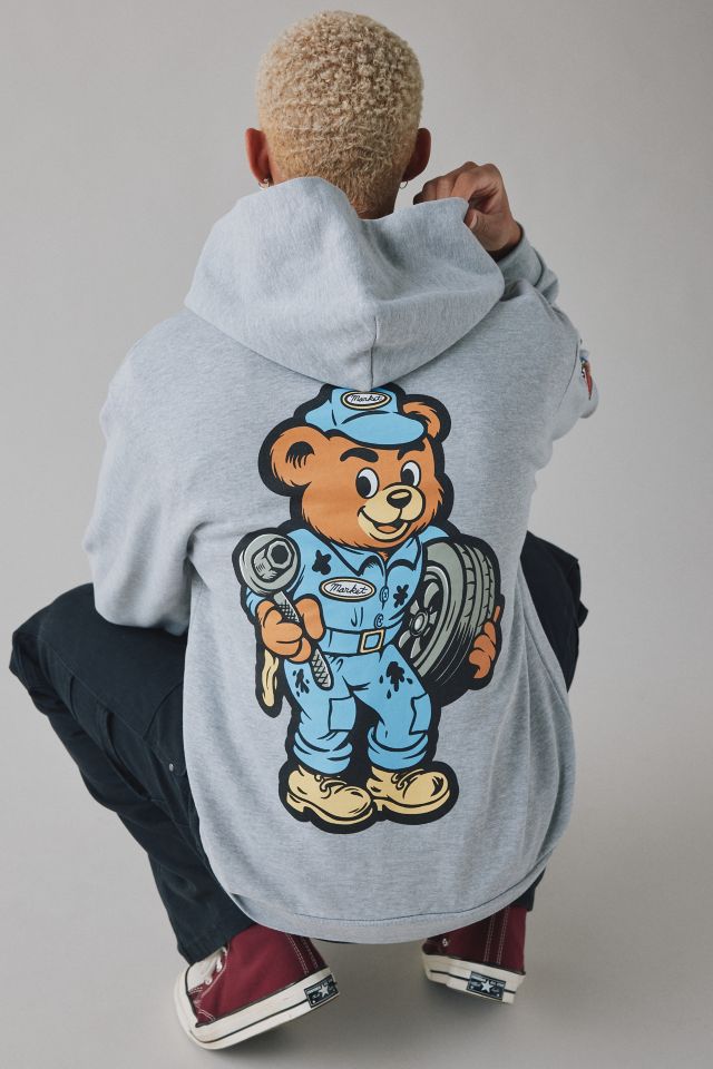 Market Auto Patch Graphic Hoodie Sweatshirt #1