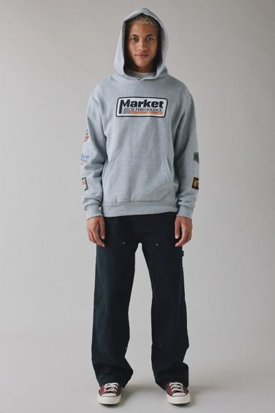 Market Auto Patch Graphic Hoodie Sweatshirt