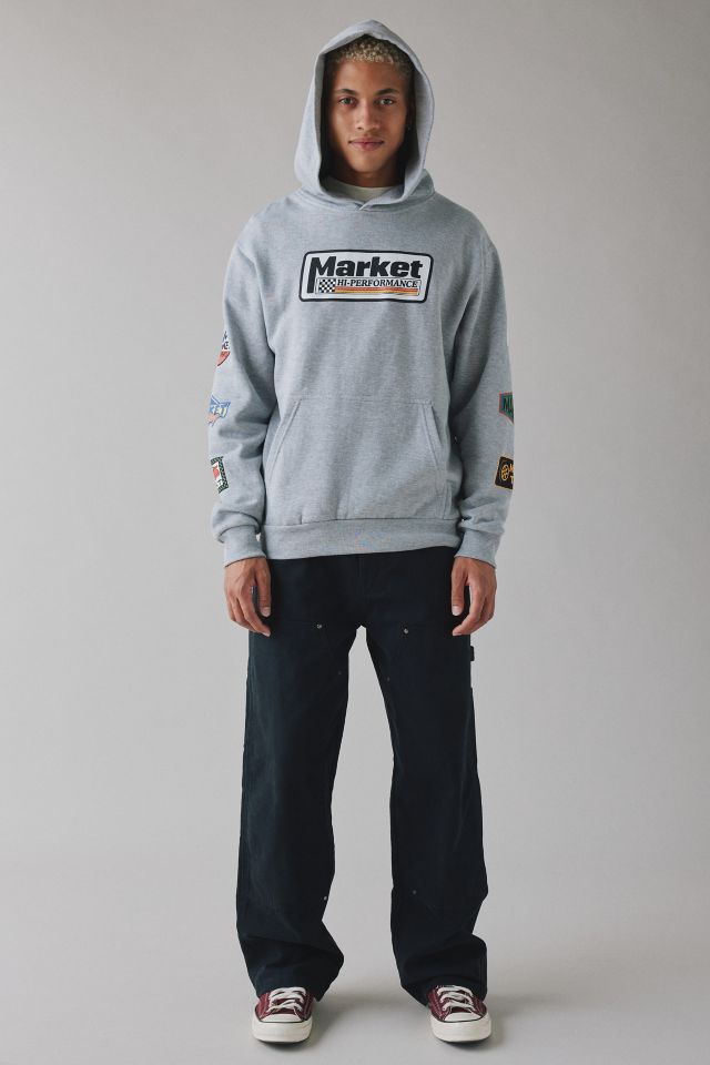Market Auto Patch Graphic Hoodie Sweatshirt #2